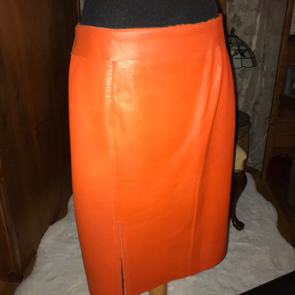 DVF calf skin leather pencil skirt - Picture 10 of 12